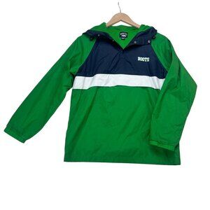 Roots Kids Hoodie Rugby Windbreaker  Size XXL